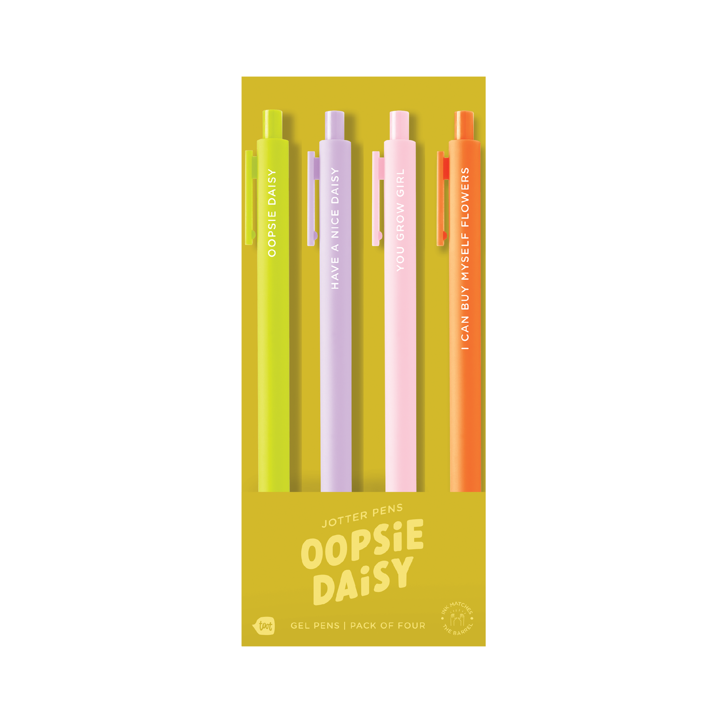 Jotter Sets 4 Pack : Oopsie Daisy