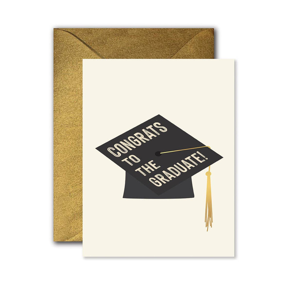 Graduate Hat Graduation Greeting Card