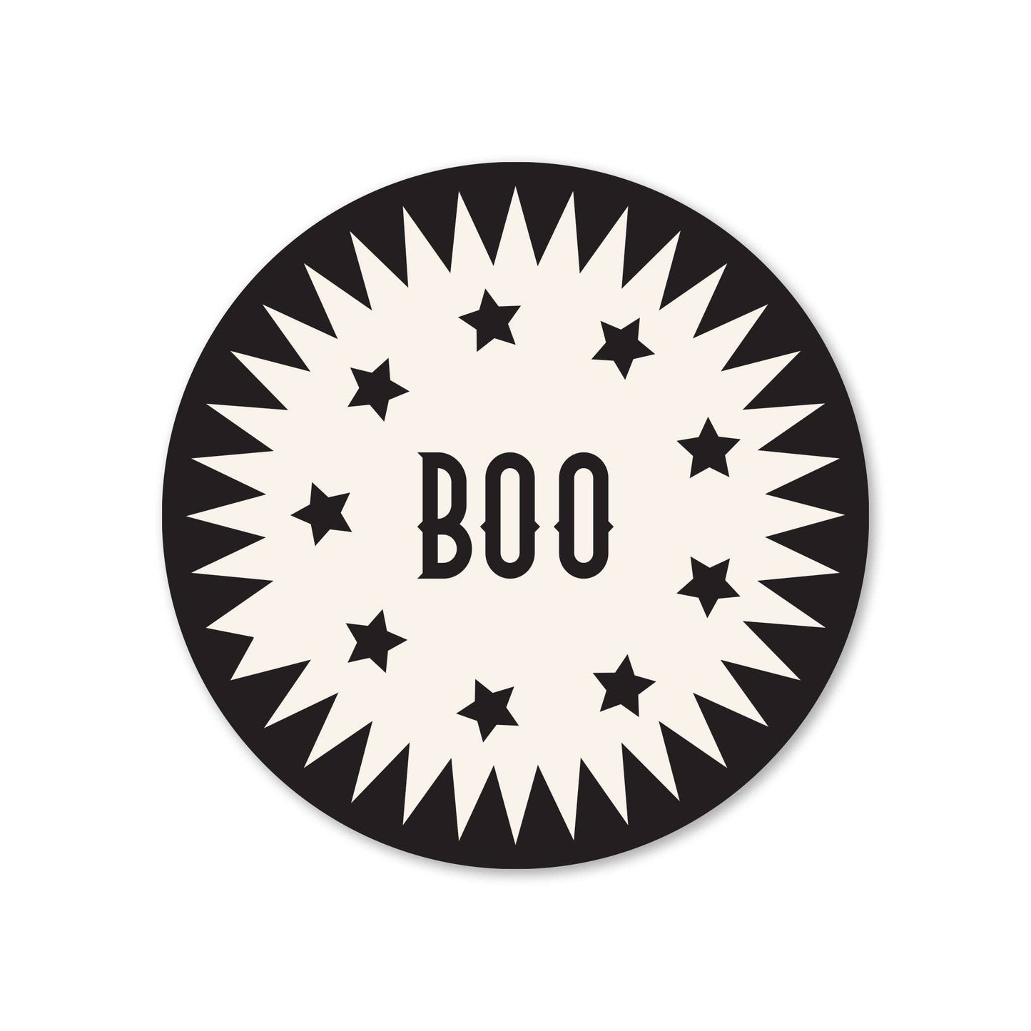 Vintage Halloween Boo Mylar Balloon