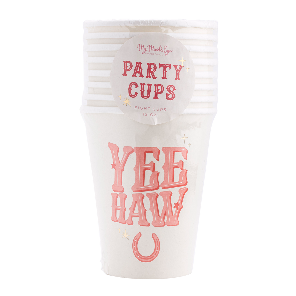 
                      
                        Yeehaw Paper Party Cups
                      
                    