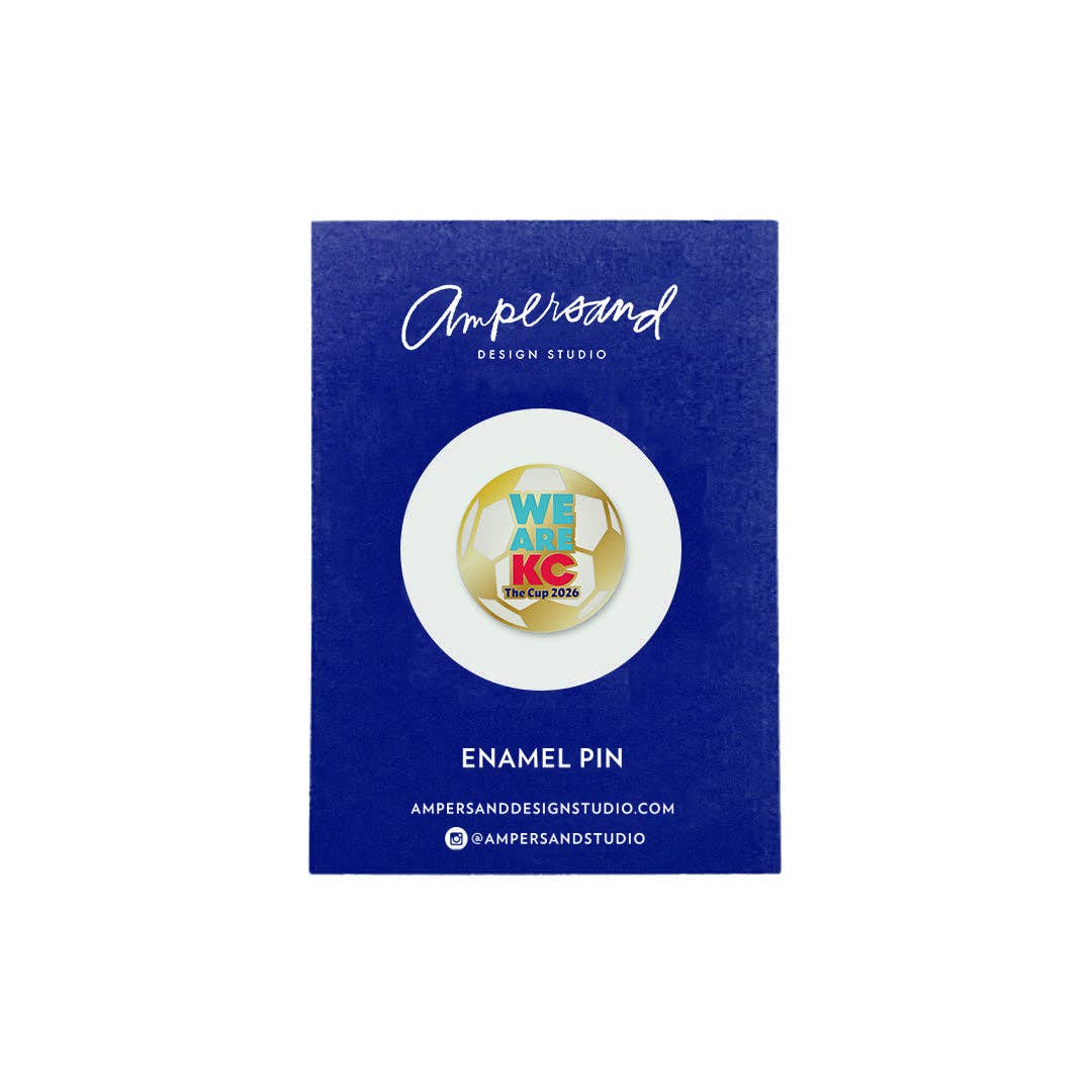 Kc Pin Top We Are KC Enamel Pin – Jubilee Balloon Co.