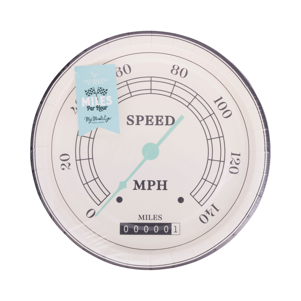 Miles per Hour - Speedometer Plate