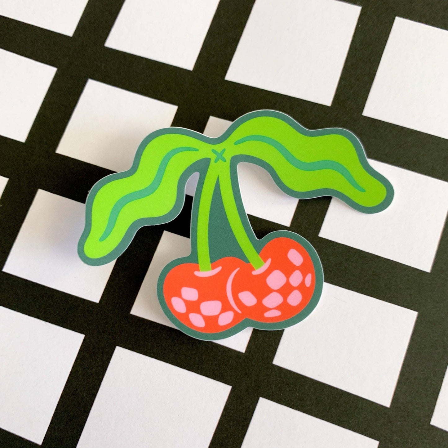 Disco Cherry Sticker