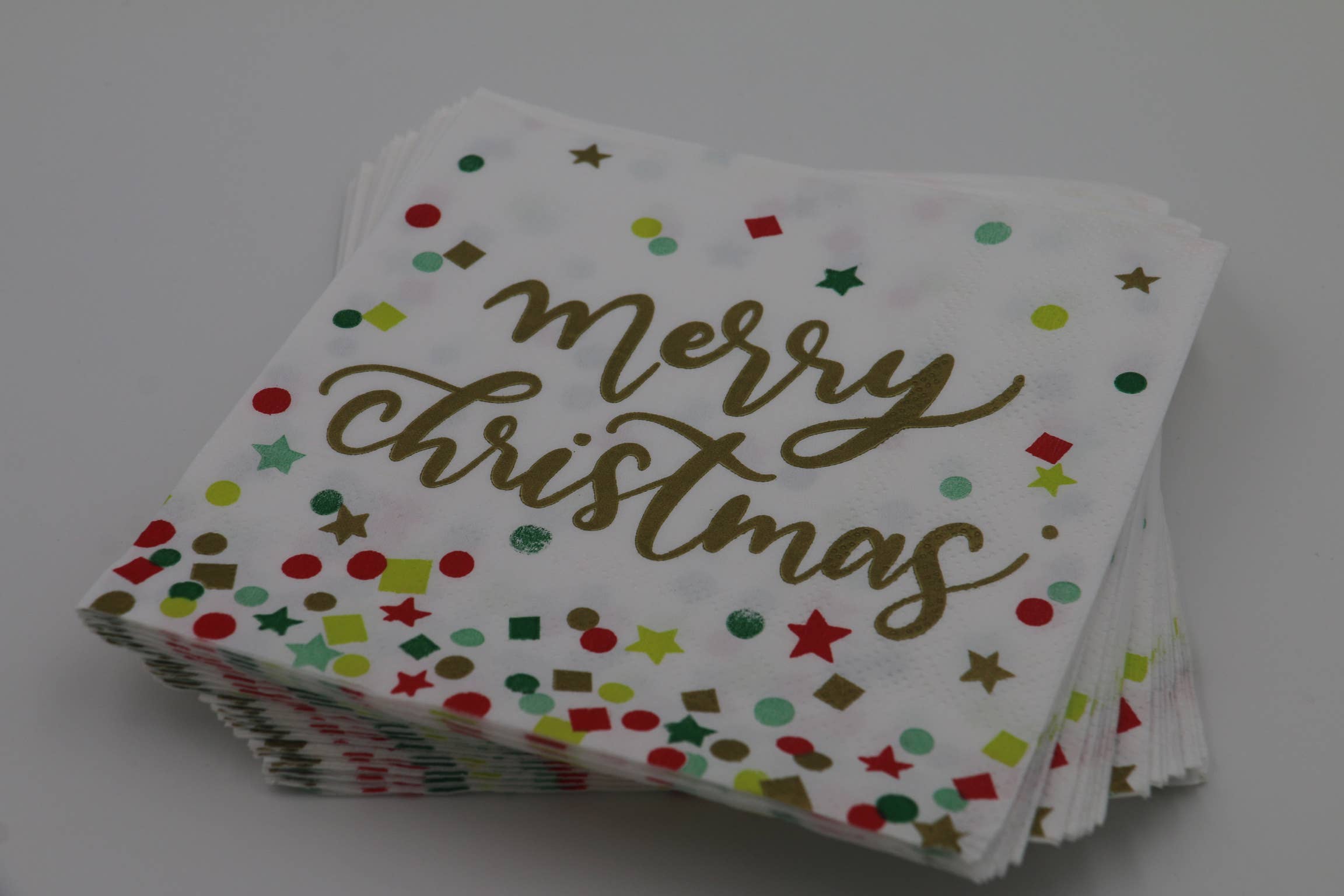 Funny Christmas Cocktail Napkins - Christmas Calories Don't Count - Thumbnail 5