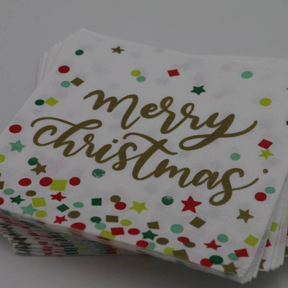 
                      
                        Christmas Cocktail Napkins | Merry Christmas - 20ct: Default Title
                      
                    