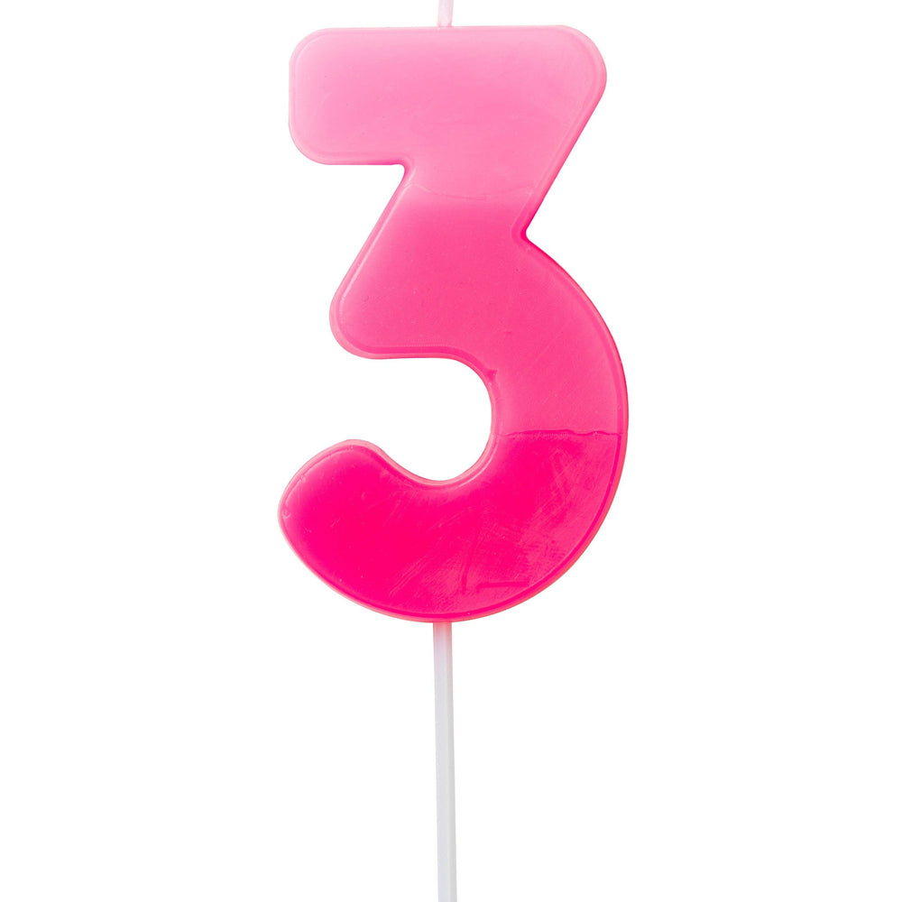 Number light 1st, 3, Pink