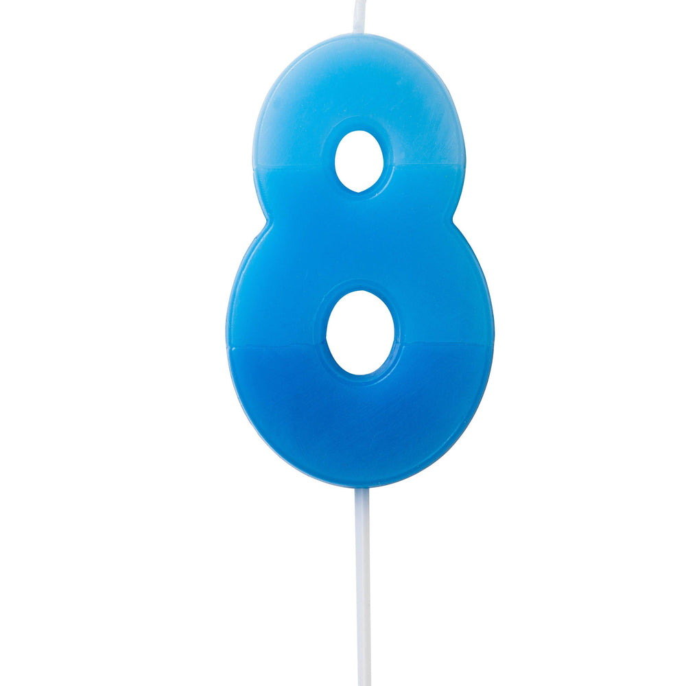 Number light 1st, 8, Blue